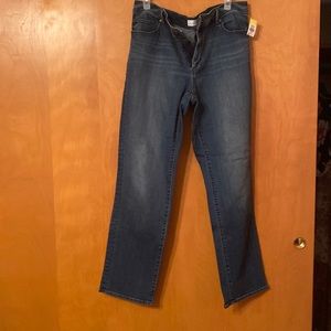 Ann Taylor Loft Womens jeans SZ 32/14 modern straight
